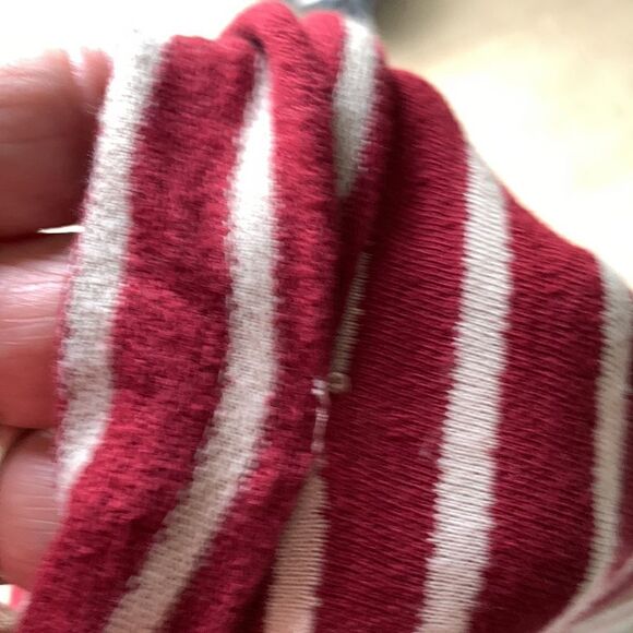 Free People Size Medium short cuffed sleeve top high front/low back - Picture 11 of 11